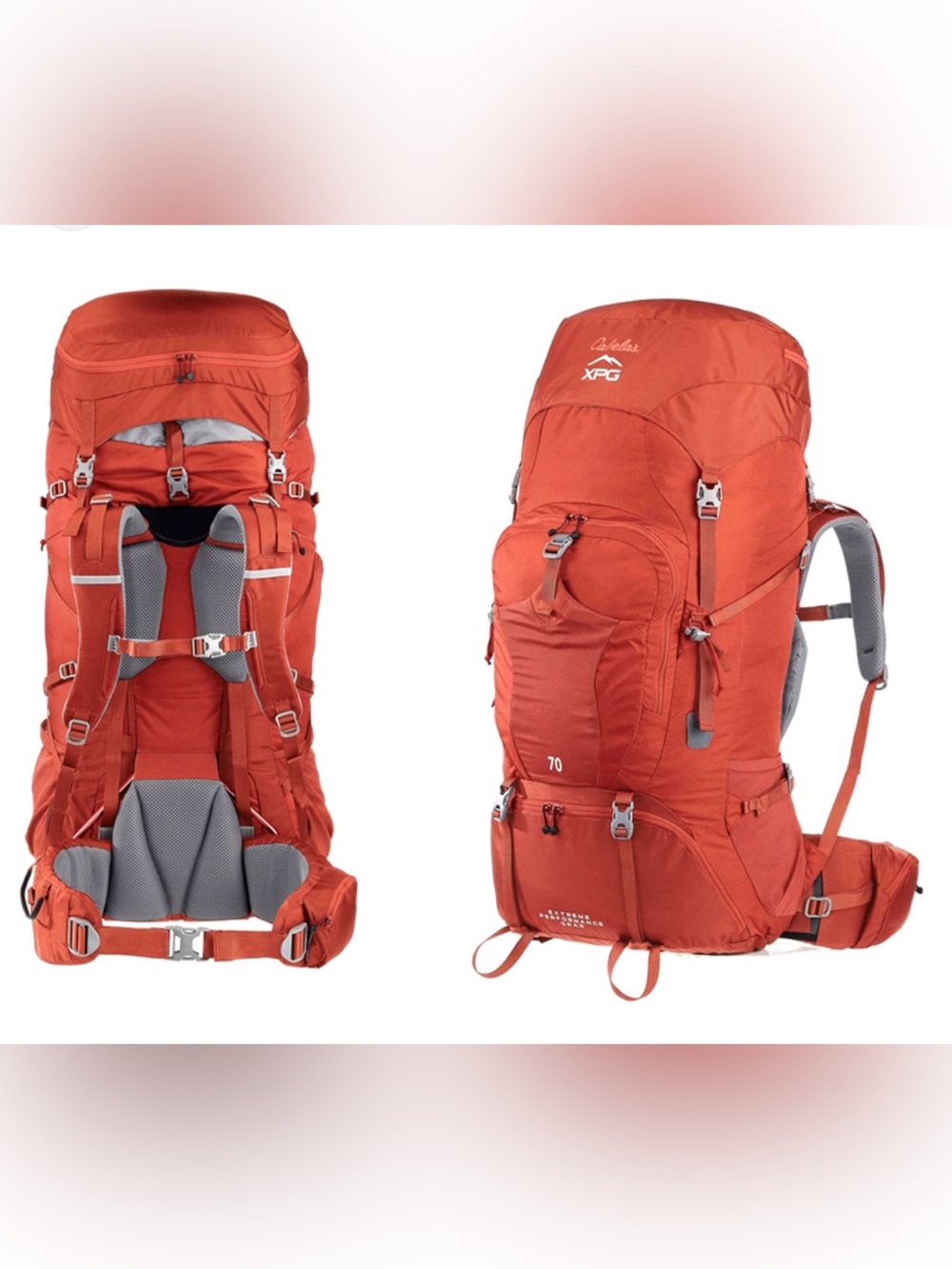 Cabela’s XPG 70 extreme performance gear red
